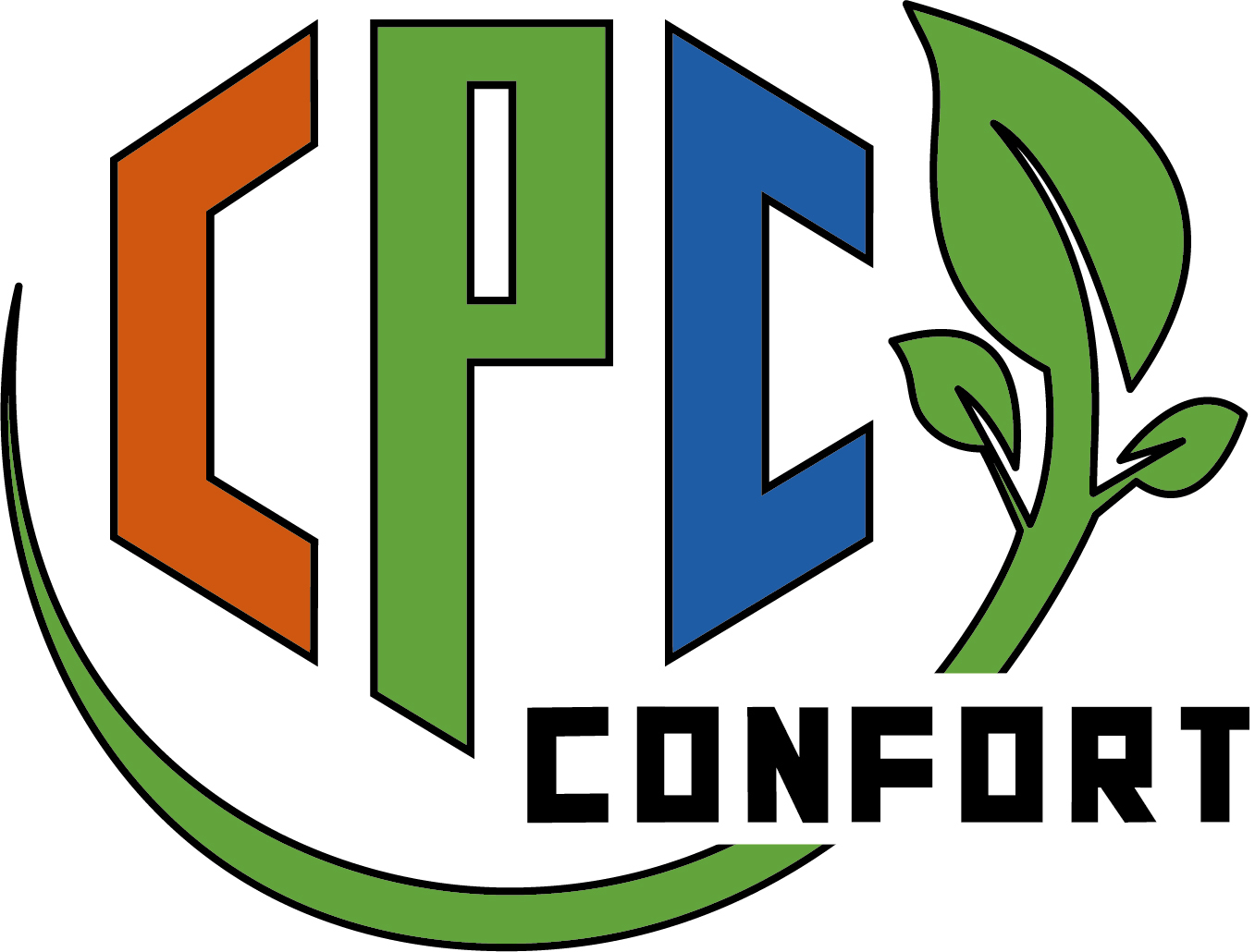 logo temporaire cpc confort